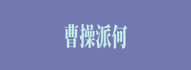 曹操派何人去将蔡夫人和刘琮追杀了？