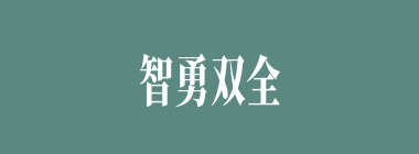 智勇双全什么意思？智勇双全怎么读？