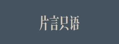 片言只语什么意思？片言只语怎么读？
