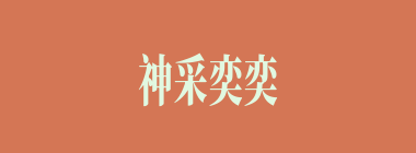 神采奕奕什么意思？神采奕奕怎么读？