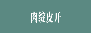 肉绽皮开什么意思？肉绽皮开怎么读？